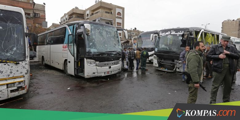 Bom Bunuh Diri Sasar Peziarah Syiah di Damaskus, 40 Tewas