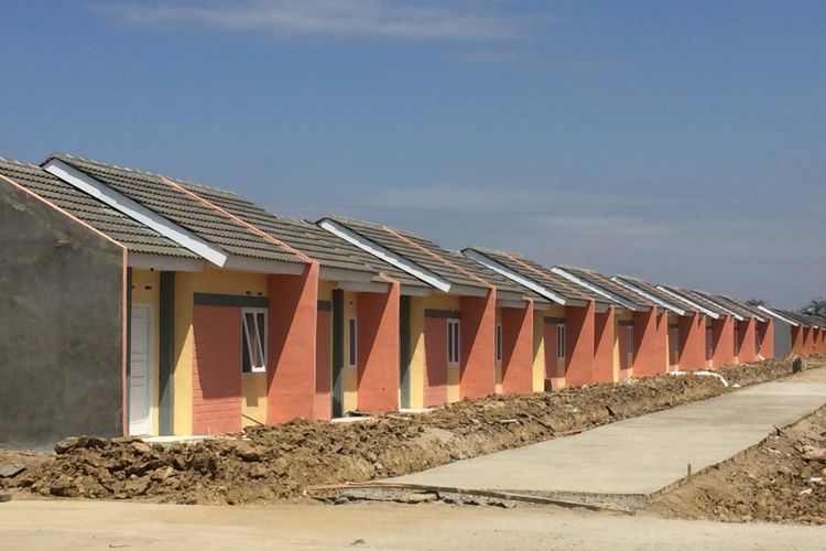 Ilustrasi rumah subsidi.