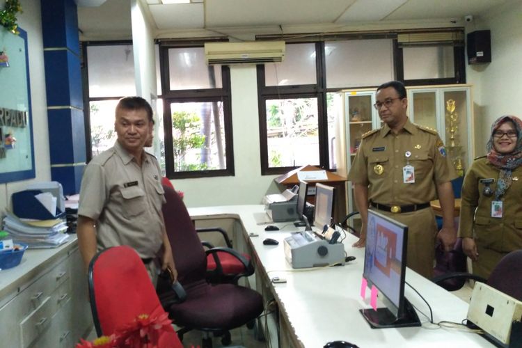 Anie Saat Pergoki Kalurahan Cikini Kosong Melompong