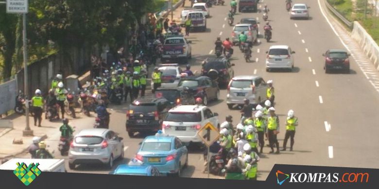Polisi Perketat Penjagaan di JLNT Casablanca Selama Sebulan