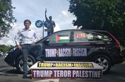 Bawa Peti Mati, Seorang Warga Solo Kecam Donald Trump Terkait Yerusalem