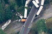 Kereta Penumpang Amtrak di AS Tergelincir, 6 Tewas