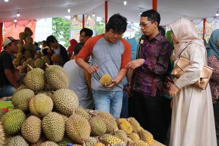 Festival durian bertajuk Wisata Durian di Mall Botani Square Bogor, 20    November - 3 Desember 2017, Minggu (25/11/2017).