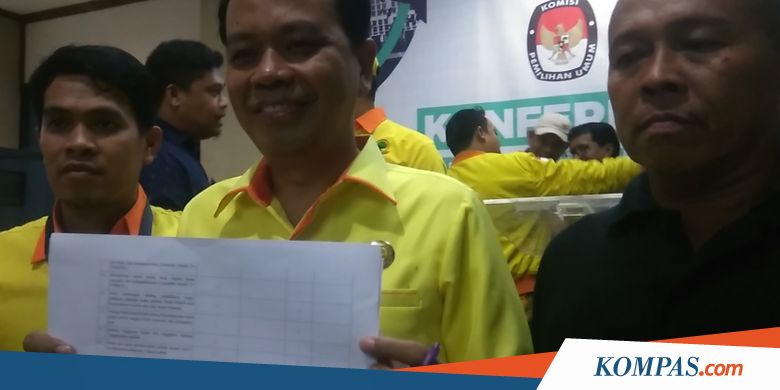 Partai Berkarya Besutan Tommy Soeharto Dapat Tanda Terima Pendaftaran