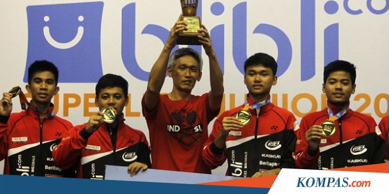 Tim Putra PB Djarum Juarai Superliga Junior 2017 Kategori U-17