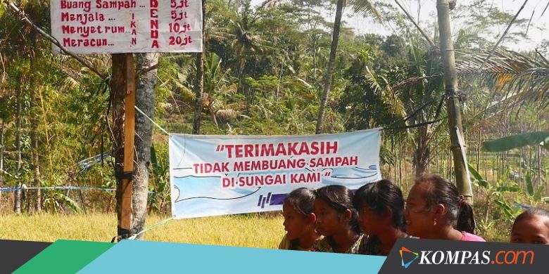 Kampanye Rasa Malu, Ratusan Relawan Bersihkan Sampah di Sungai