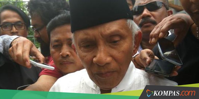 Amien Rais Tantang Luhut Adu Data dengan Para Penolak Reklamasi