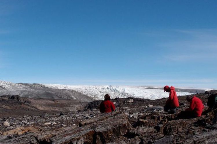 Fosil berusia 3,7 miliar tahun ditemukan dilapisan batu yang terbuka di Greenland.