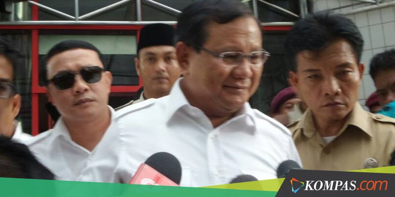 Prabowo: Ini Kemenangan Rakyat Jakarta, Kemenangan Demokrasi