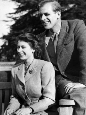 Potret Ratu Elizabeth dan Pangeran Philip saat bulan madu pada 25 November 2017.
