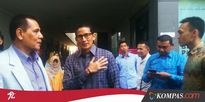 Hampir Ditabrak, Sandiaga Minta Motor Naik Trotoar Ditindak Tegas