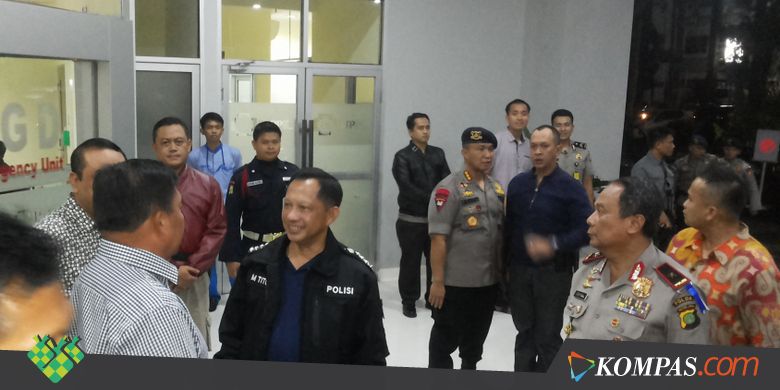 Kapolri ke RSPP Jenguk Dua Polisi Korban Penusukan