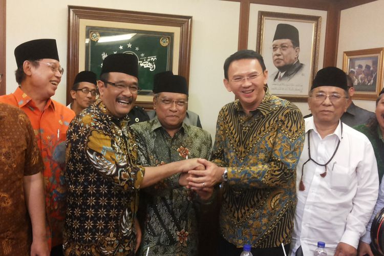 Hasil gambar untuk SAID AQIL DI TEMUI AHOK DJAROT