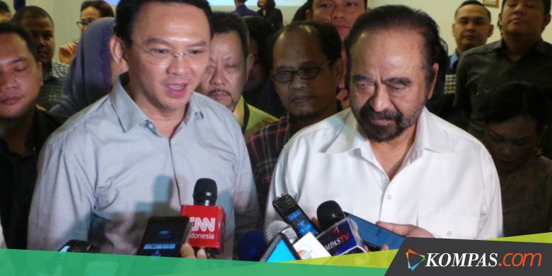 Surya Paloh Jenguk Ahok Selama Sejam Lebih di Mako Brimob