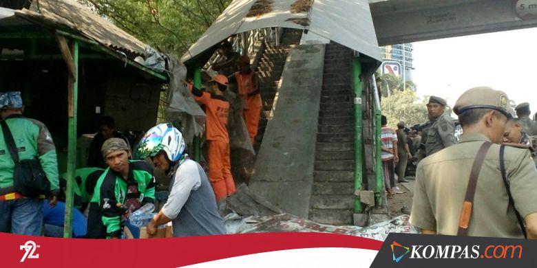 Sejumlah Pangkalan Ojek di Trotoar Latumenten Ditertibkan