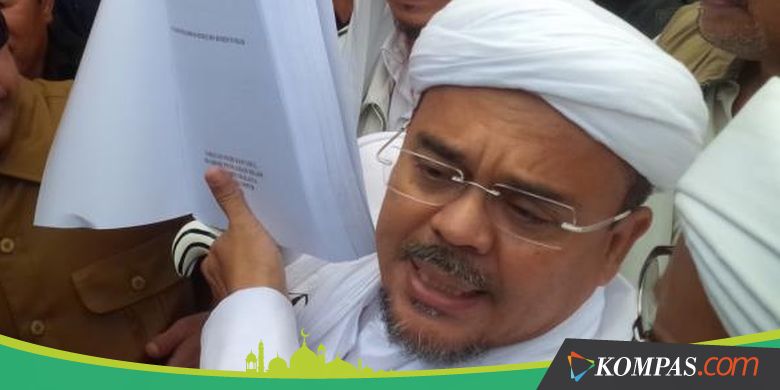 Dijadikan Tersangka Kasus "Chat" WhatsApp, Apa Tanggapan Rizieq?