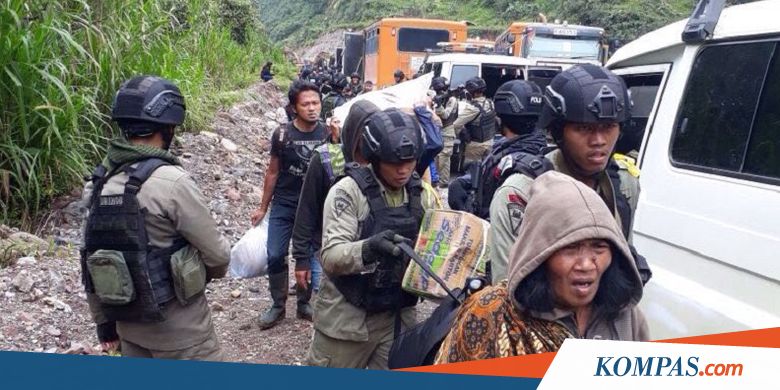 Berita Foto: Evakuasi Warga yang Diisolasi Kelompok Kriminal di Papua