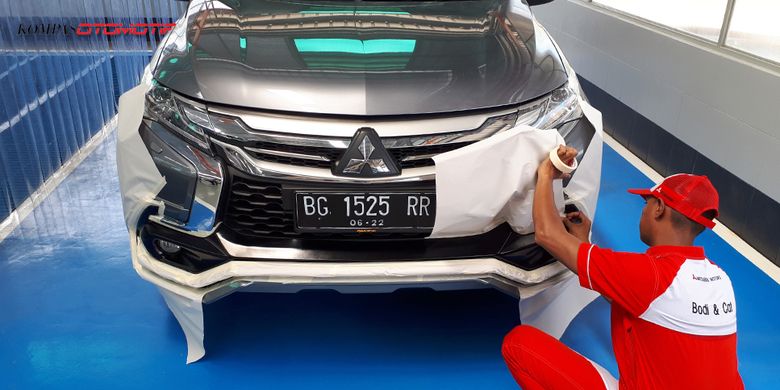 Fasilitas bodi dan cat Mitsubishi di Palembang telan investasi Rp 7 miliar