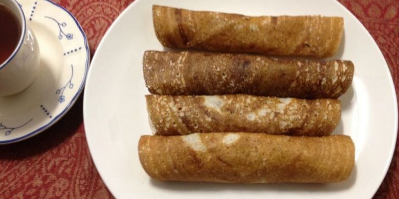 Roti bentuk crepe khas Somalia, bernama Cambaabur menjadi hidangan khas saat lebaran.(www.waryapost.com)