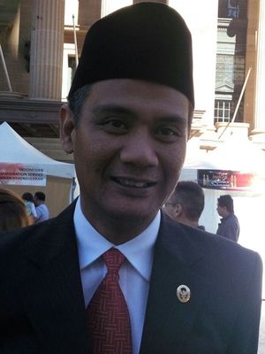 Wakil Duta Besar RI untuk Australia M.I. Derrt Aman