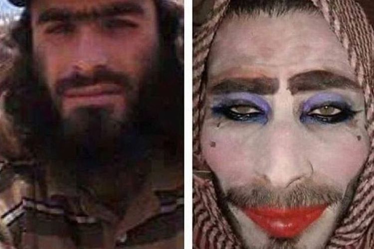 Seorang anggota ISIS menyamar menjadi perempuan bercadar tetapi dia tak mencukur kumisnya sehingga akhirnya tertangkap pasukan Irak.