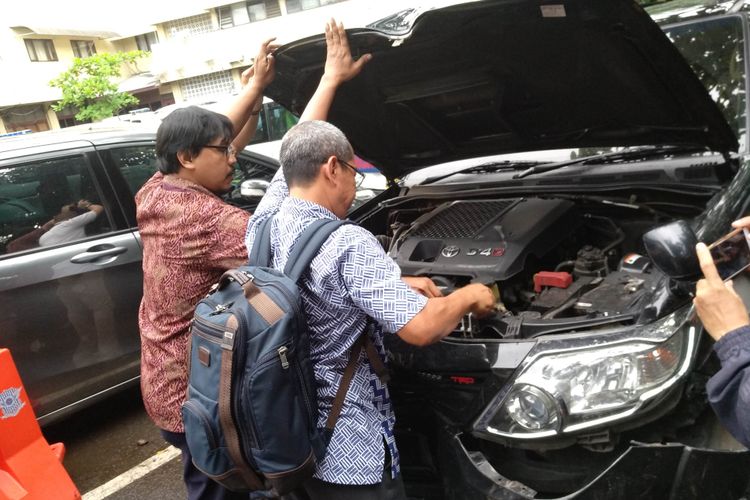 Tim Toyota Mulai investigasi Fortuner yang bawa Setnov(Stanly)