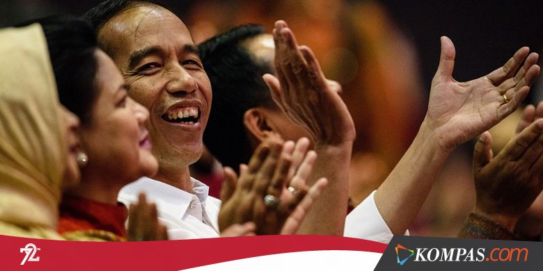 Jokowi dan Iriana Ramaikan Karnaval Kemerdekaan di Bandung
