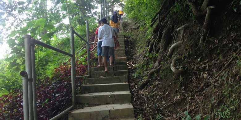 Bendungan Gunung Rowo di Pati, Jawa Tengah.