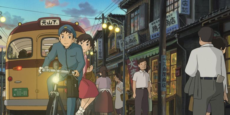 Tokoh-tokoh dalam film garapan Studio Ghibli, From Up on Poppy Hill, yang dibuat tahun 2011. Kisahnya turut mengangkat generasi baru Jepang yang menghargai sejarah.