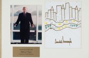 Gambar Gedung Coretan Trump Dilelang Bersama Lukisan Karya JFK