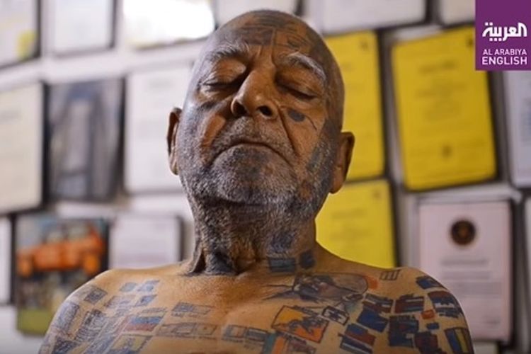 Har Parkash Rishi (74) ingin setelah meninggal tubuhnya disimpan di museum Guinness.(Al Arabiya)
