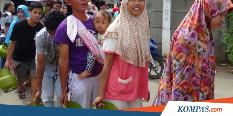 Susahnya Cari Gas 3 Kg di Bogor...
