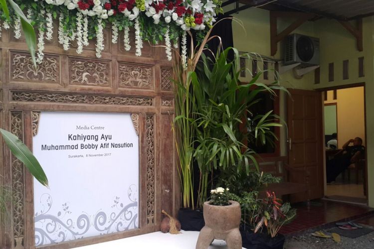 MEDIA CENTER --Inilah lokasi Media Center pernikahan Kahiyang-Bobby yang diperuntukkan untuk awak media yang akan meliput hajatan kedua Presiden Jokowi.