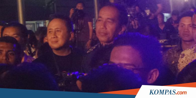 Kehadiran Jokowi di Synchronize Fest 2017 Menarik Perhatian Pengunjung