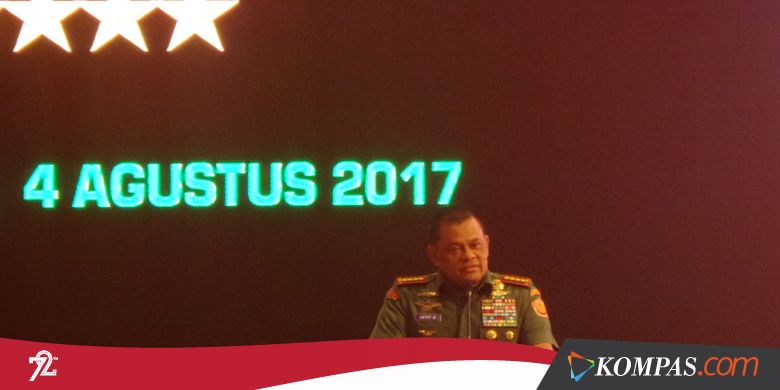 Panglima TNI: Beberapa Hari Ini Saya Stres