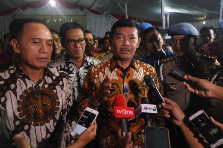 Kapolda Metro Jaya Irjen Idham Azis di Mapolda Metro Jaya, Rabu (26/7/2017).