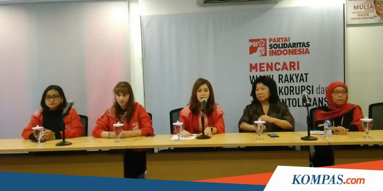 Jumlah Pendaftar Perempuan Seleksi Bakal Caleg PSI Hanya Enam Persen