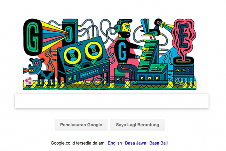 Google Doodle pada 18 Oktober 2017.