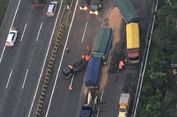 Pemindahan Truk Selesai, Jalur Tol Tangerang-Jakarta Dapat Dilalui