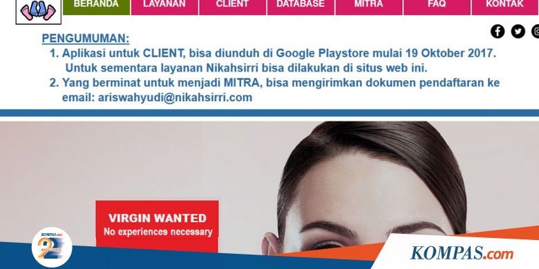 KPAI Sebut Situs Nikah Siri Perdagangan Manusia Gaya Lama yang Dimodifikasi