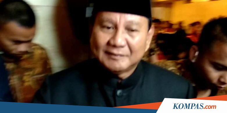 Soal Yerusalem, Prabowo Subianto Dukung Jokowi