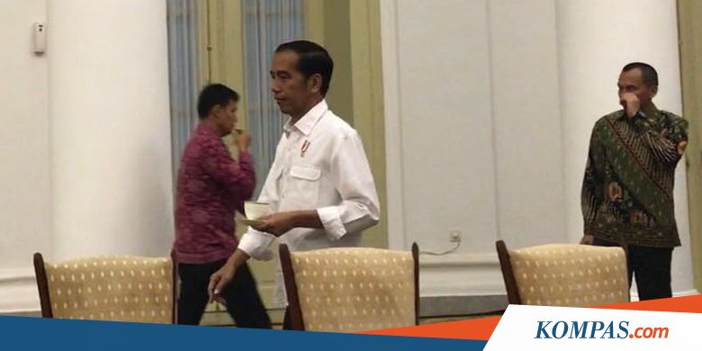 Hujan di Istana Bogor, Diskusi Jokowi dengan Maniak Kopi Dipindah
