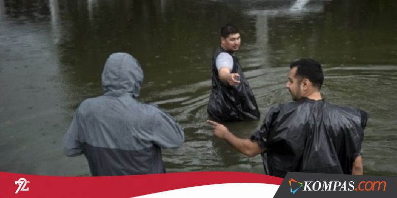 Badai Harvey Mengganas, Presiden Trump Segera Kunjungi Texas