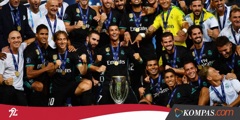 Hasil Piala Super Eropa: Kalahkan Man United, Real Madrid Juara