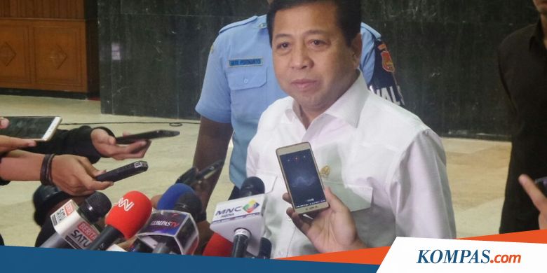 Tiba di Kediaman Novanto, Penyidik KPK Tak Diizinkan Masuk