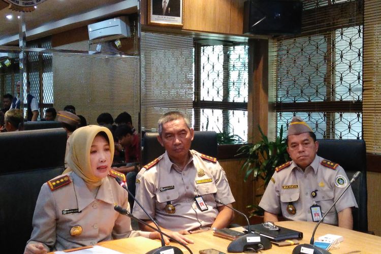 Konferensi Pers Badan Karantina Pertanian di Kantor Pusat Kementerian Pertanian, Ragunan, Jakarta, Kamis (8/6/2017).