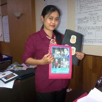 Yeni Riawati, istri dari Fidelis Arie Sudewarto, semasa hidupnya.