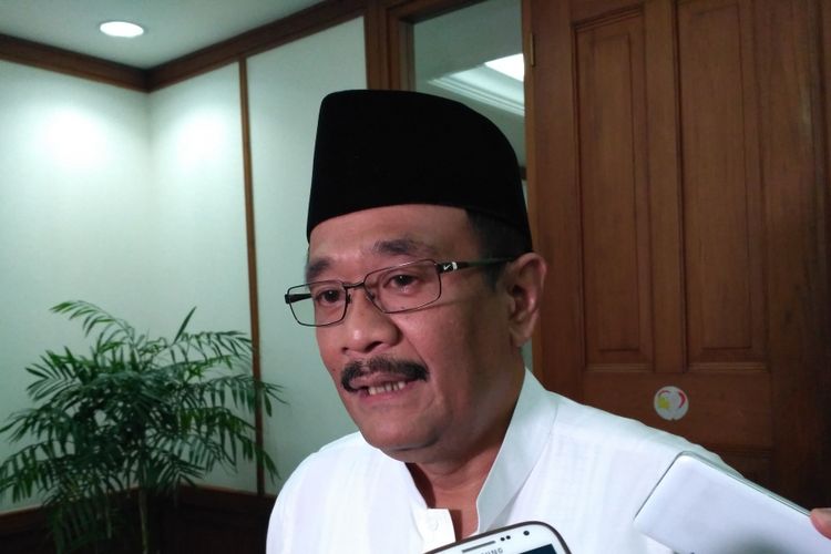 Wakil Gubernur DKI Jakarta Djarot Saiful Hidayat di Balai Kota DKI, Jalan Medan Merdeka Selatan, Kamis (20/4/2017).