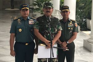 Kepada Jokowi, Hadi Laporkan TNI Solid Pascapergantian Panglima