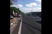 Bandar Narkoba Dikejar Polisi, Mobilnya Ngebut dan Seret Motor hingga Terbakar